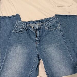 SHEIN Blue Denim Jeans
